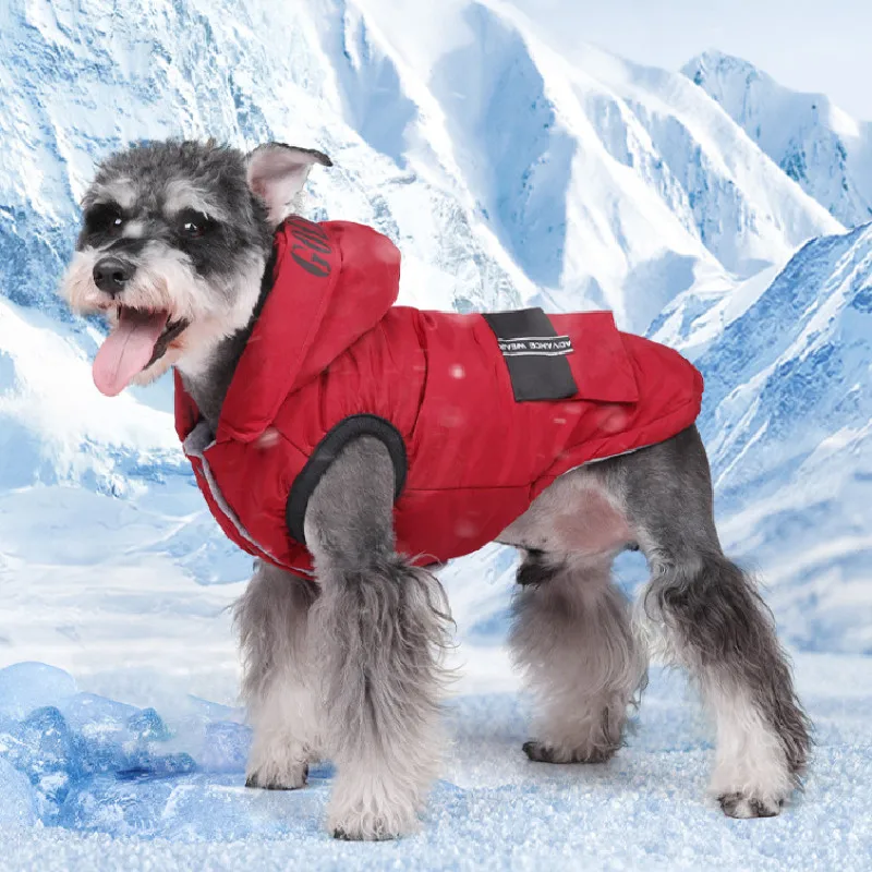 

Winter Dog Costume Coat Jacket Pomeranian Poodle Bichon Frise Schnauzer Dog Clothes Pet Clothing Hoody Apparel Warm Pet Costume