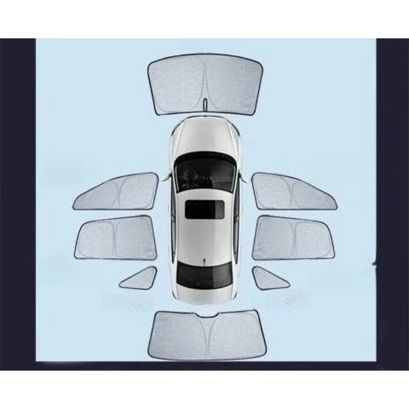 

Автомобильный солнцезащитный экран для лобового стекла, теплоизоляционный, светонепроницаемый, с функцией затемнения, модель [Номер модели]