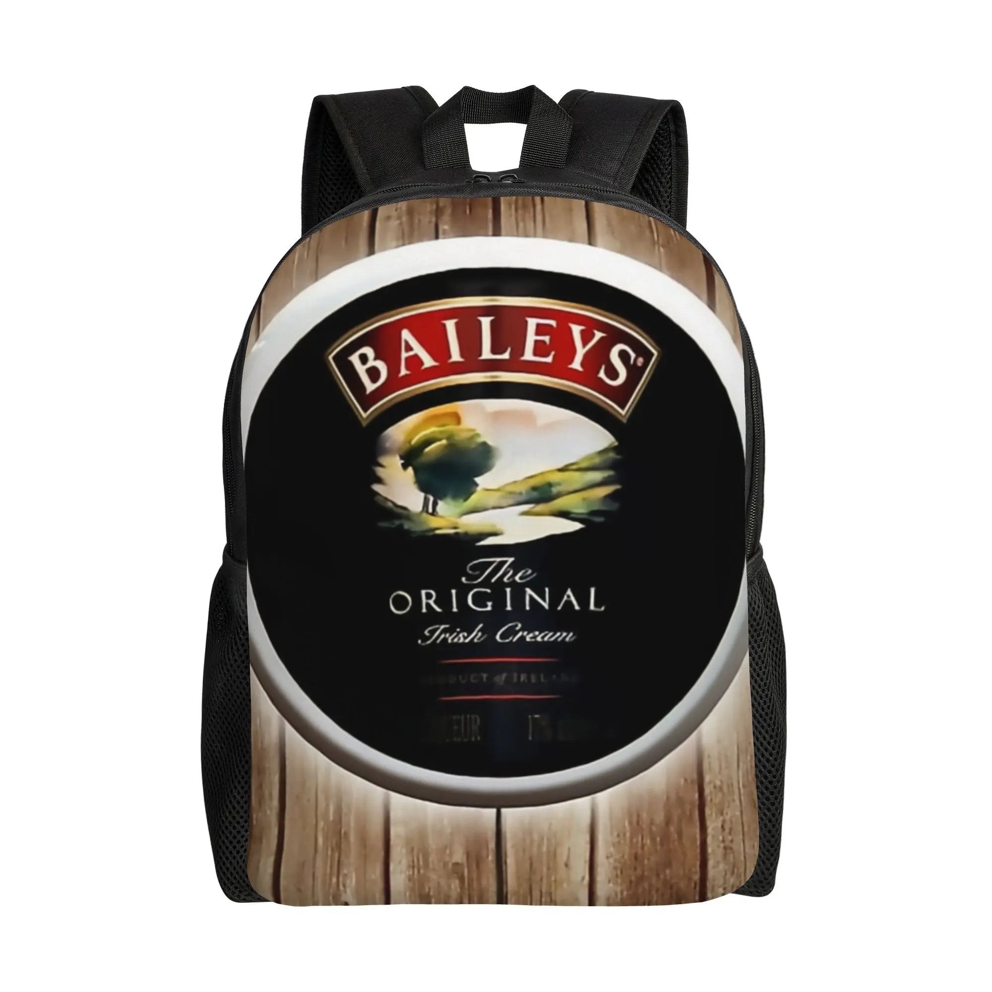 

Рюкзак bBaileys The Original Irish Cream Wall Sign, мужской, повседневный, большой вместимости, школьный рюкзак, к началу учебного года