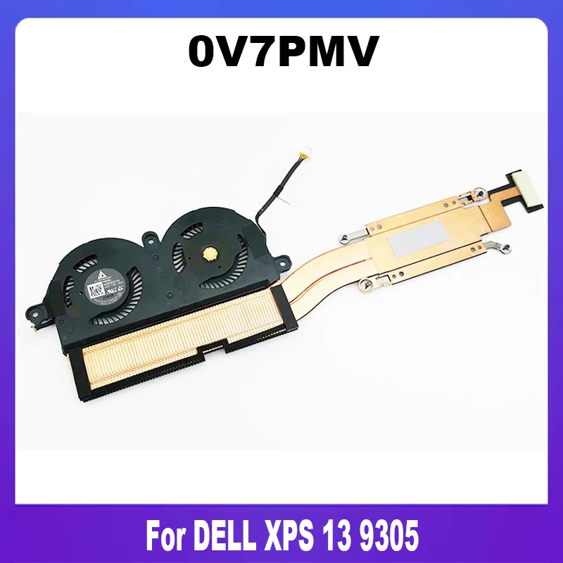 

0V7PMV новый оригинальный для DELL XPS 13 9305 вентилятор охлаждения ноутбука кулер вентилятор с радиатором V7PMV CN-0V7PMV быстрая доставка