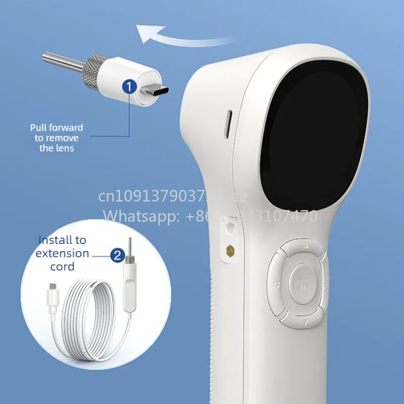 2026 NEW HD Handheld Digital Otoscope With Camera For Ear Wax Removal Home Health Check Adults Kids