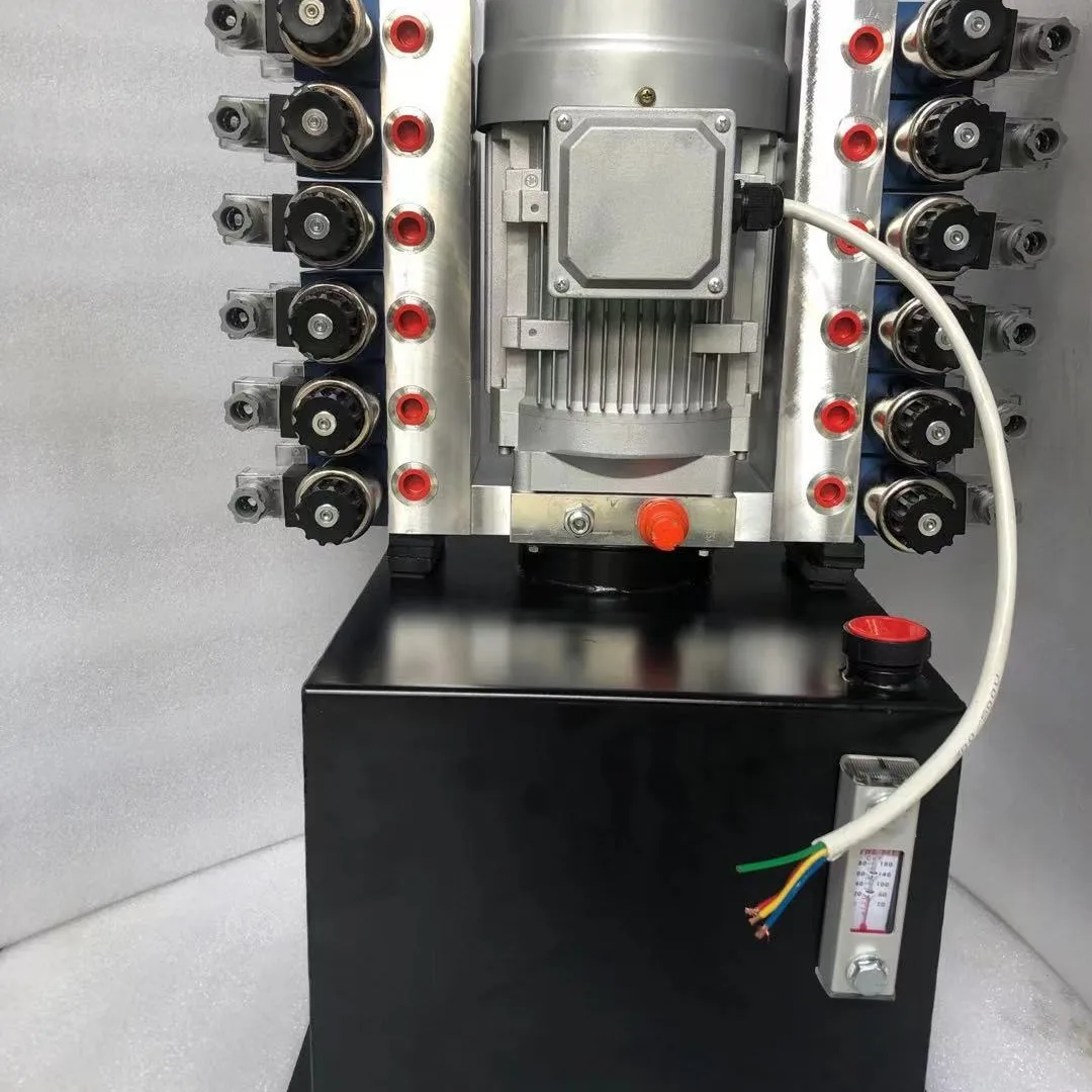 

Hydraulic Power Unit AC Double Action-12 Group Valve Hydraulic Lock Lighting Stage Logistics Hydraulic Power System