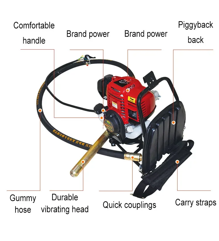 Portable Vibrator Concrete Pavement Vibrator