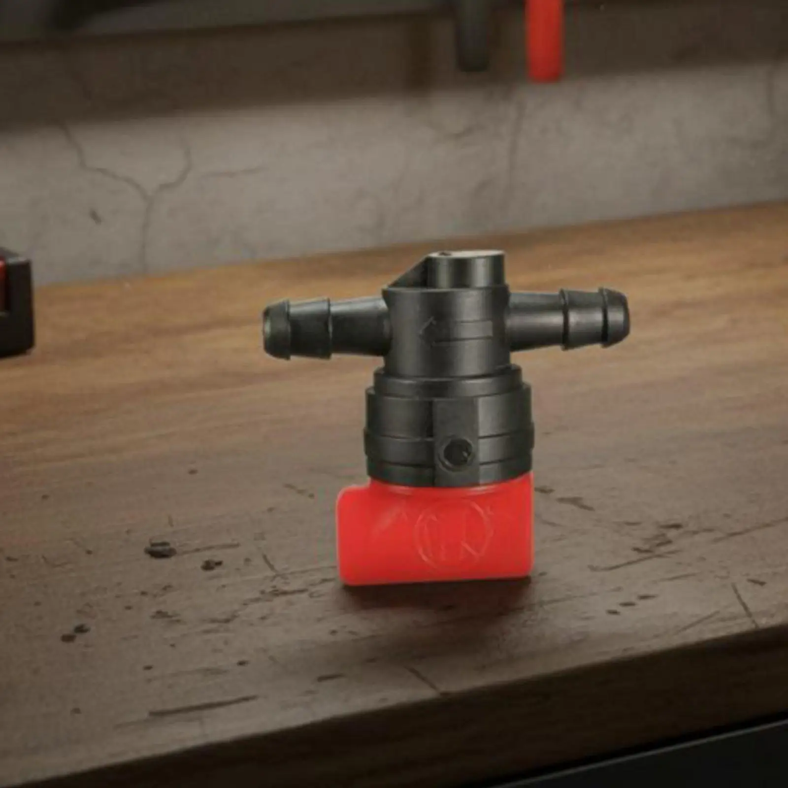 Small Engine Fuel Shutoff Valve Durable Plastic Gas Line Switch for Mini Gasoline Cultivator Outdoor Power