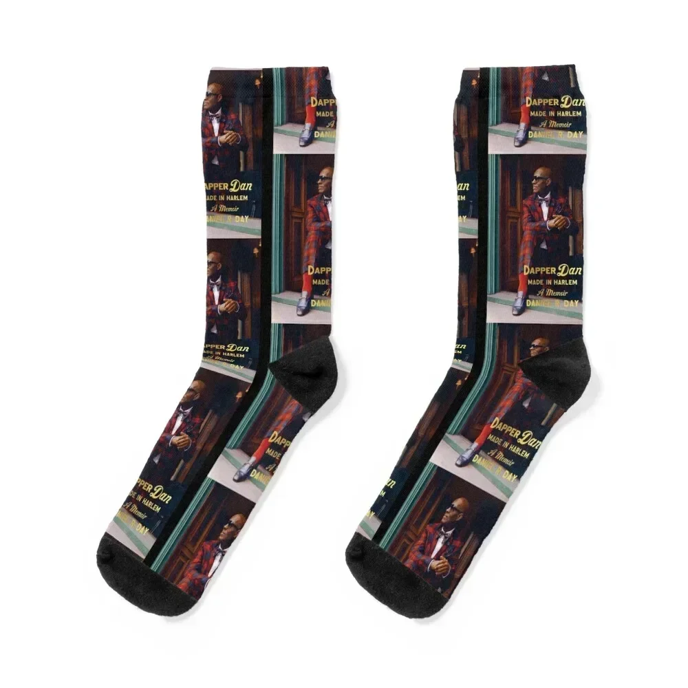 

Dapper-Dan-Made-in-Harlem Socks designer brand short Luxury Woman Socks Men's