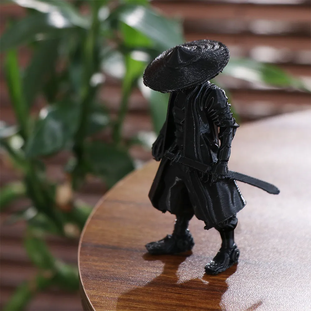 Desktop Accessory Funny Ninja Statue Decorative Model Creative Samurai Ornaments Multi-functional Desk Decoration Study Room