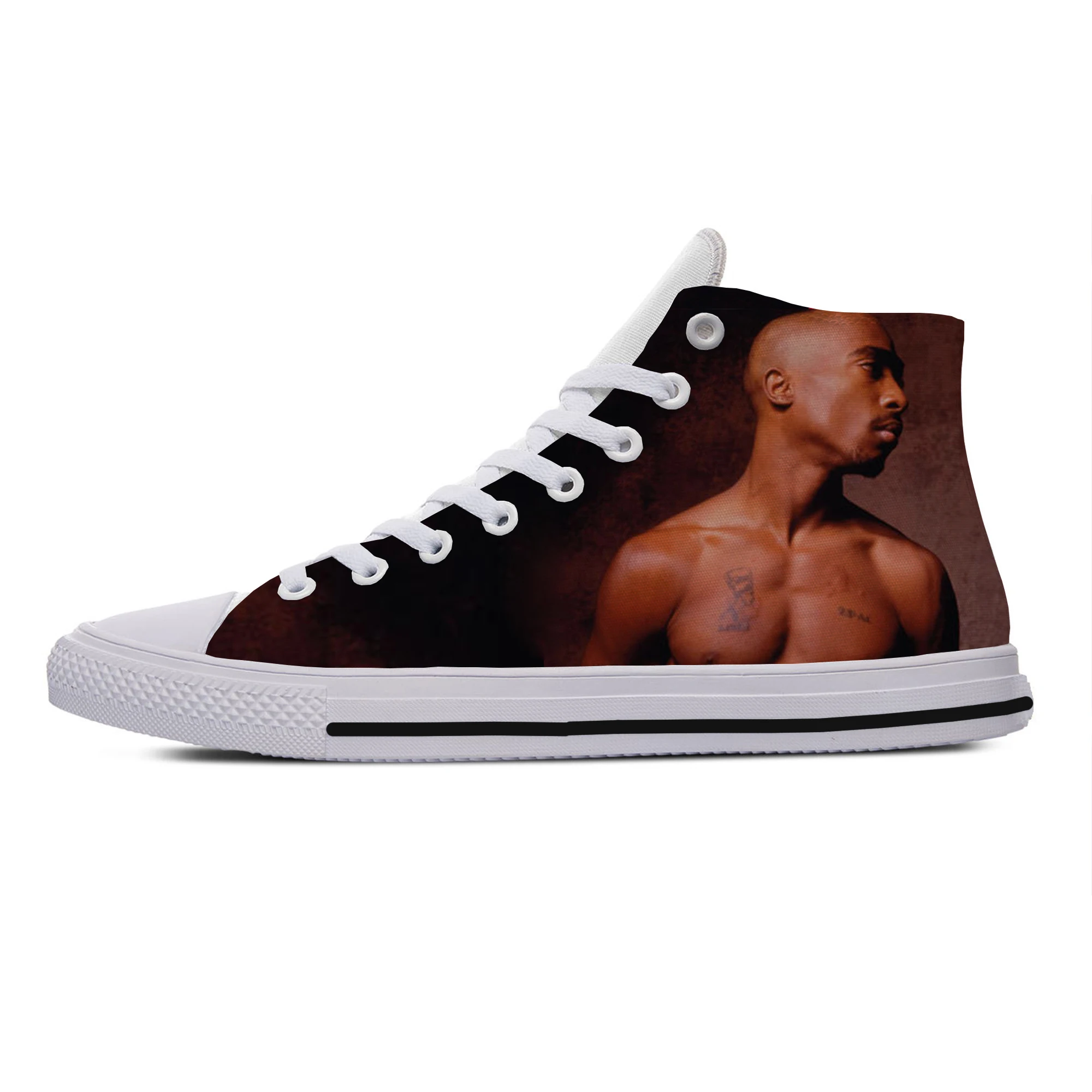 Baskets Hip Hop de haute qualité pour hommes et femmes, chaussures de planche classiques, 2pac Tupac, tendance, Cool, à la mode, nouvelle collection été