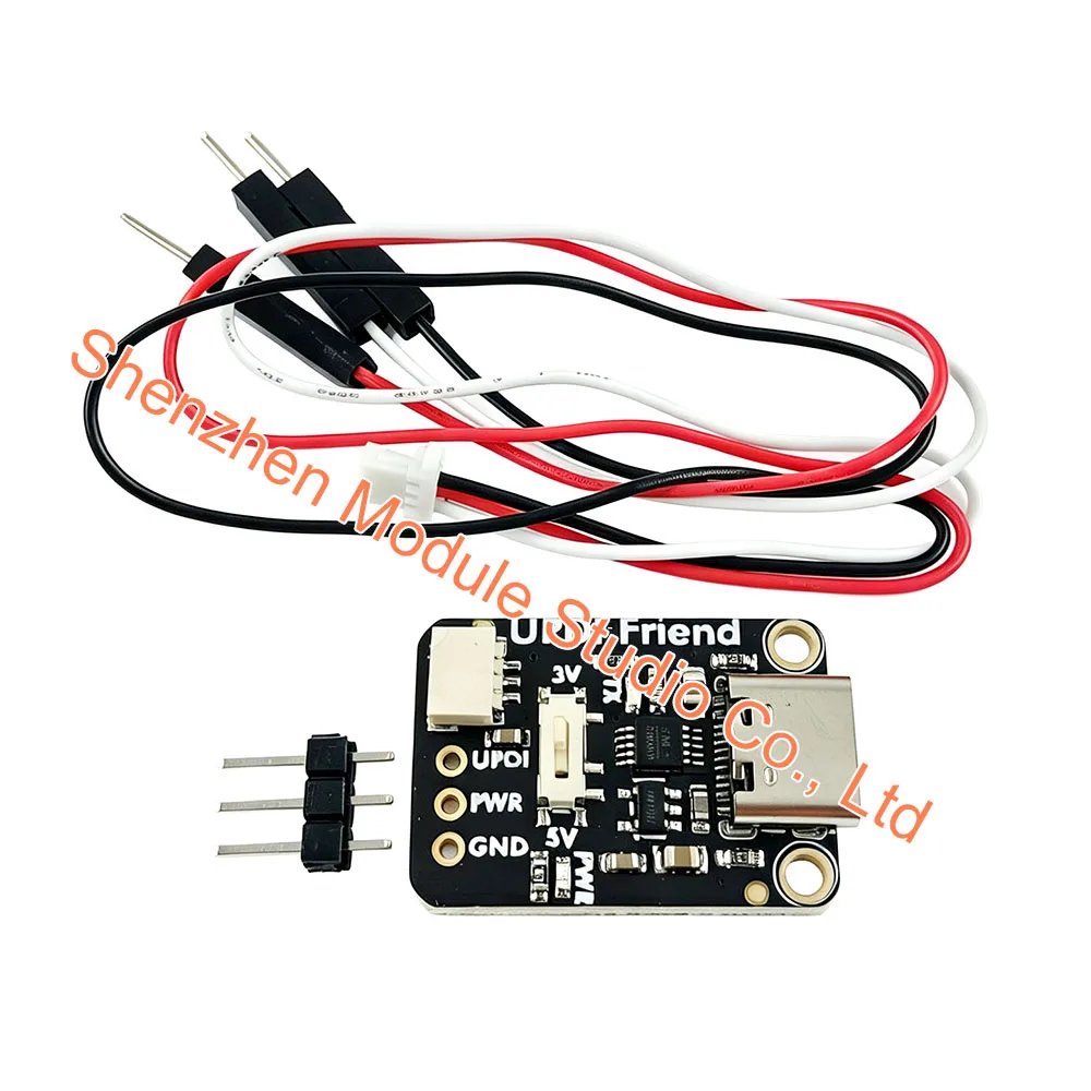 1PCS USB UPDI Programming Adapter with CH340E Chip, Serial Download Board for ATTINY AVR Chips
