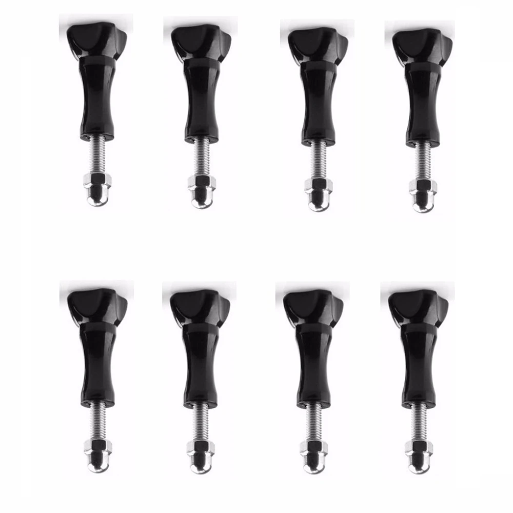Do akcesoriów GoPro Adapter do montażu na statywie Śruba z nakrętką Długa śruba kciukowa do Go pro 11 10 9 8 7 6 5 4 3 Yi 4K Sj7 Sj8 pro DJI