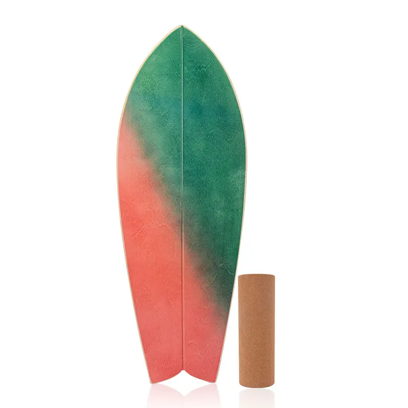 

High Quality Custom Gym Fitness Trainer Core Roller Board Eco Friendly OEM Wooden Balance Board 2025 New
