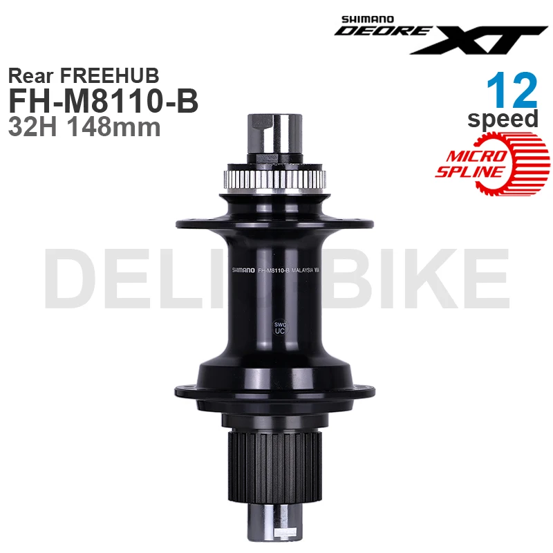 SHIMANO DEORE XT M8110 HUB Front Hub HB-M8110 HB-M8110-B and Rear