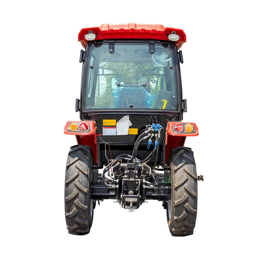 50-120 HP 4 WD Farm Tractor Equipped with Trailer Rotary Cultivator and Planter for Versatile Use