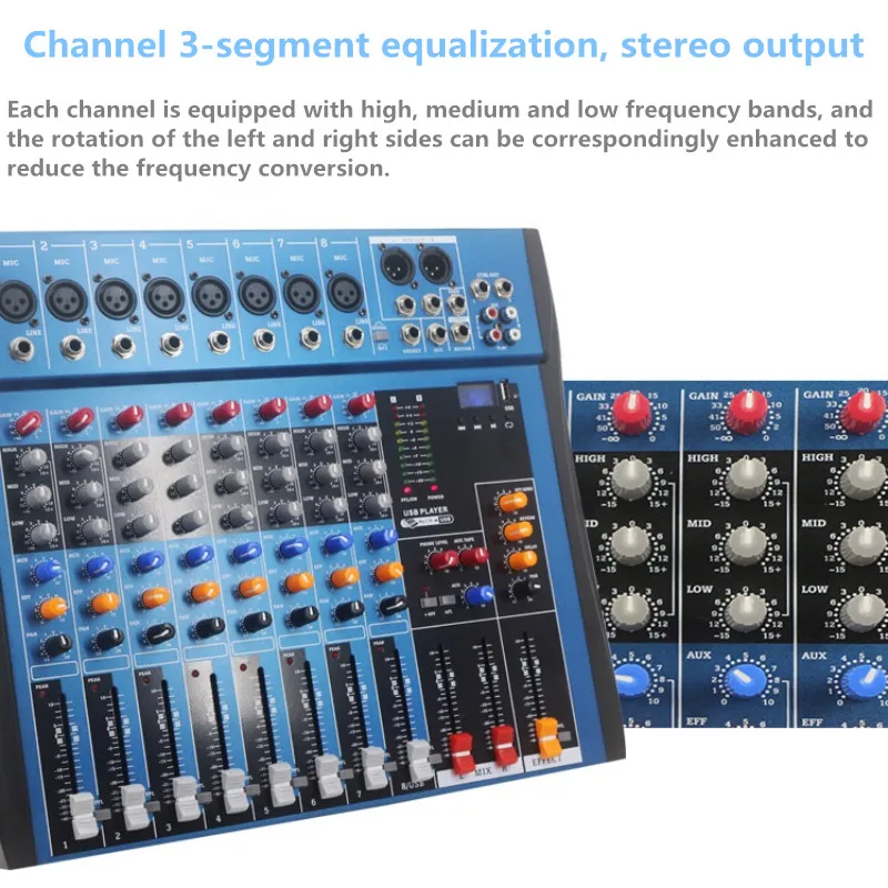 CT-40S 2013 Professional 4 channel audio mixer