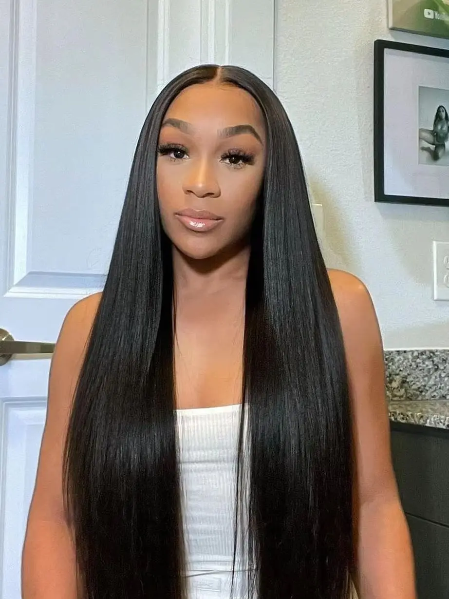 Wear And Go 5x5 Straight Glueless Wig 100% Human Hair Wig 13x6 Lace Front Human Hair Wig Brazilian 13x4 Lace Front Closure Wigs For Black Women Preplucked