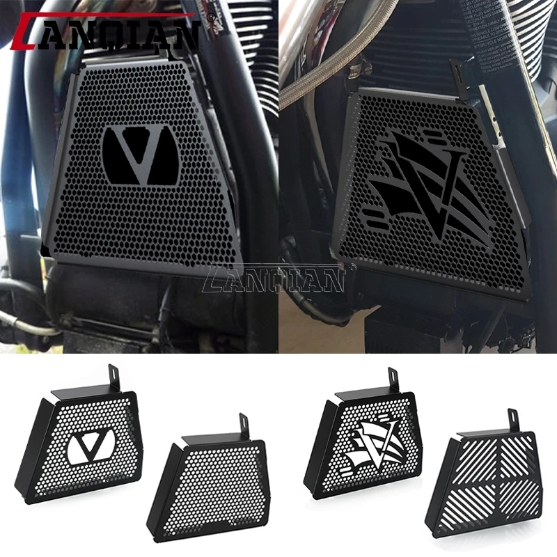 

2008-2024 ДЛЯ Cruiser Victory Hammer/Vegas 8 Ball/King Pin/Judge/Highball аксессуары защита радиатора мотоцикла