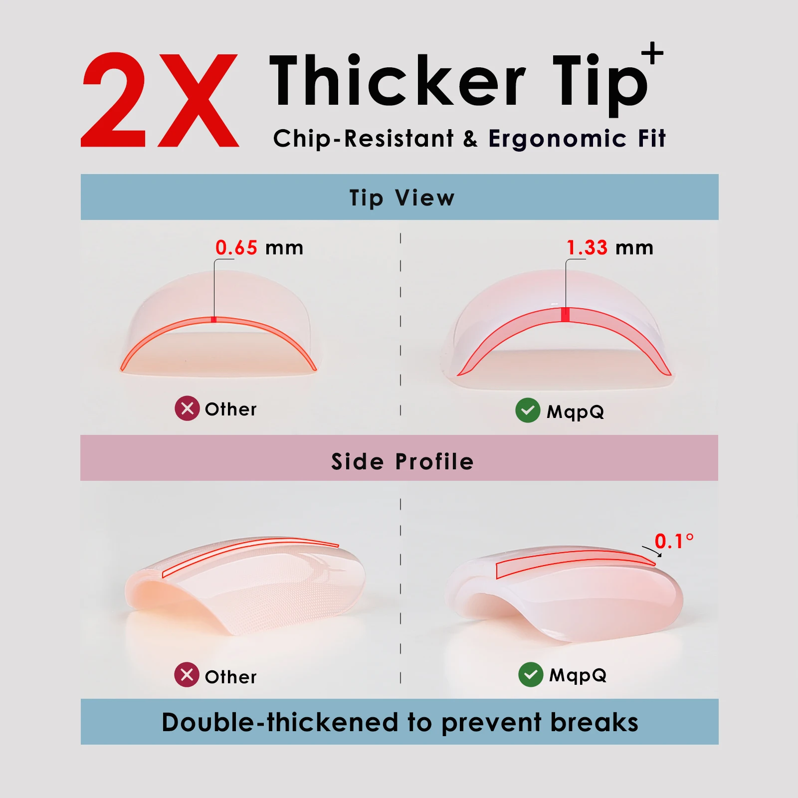 Bébé rose Ombre presse sur ongles carré court faux ongles aérographe couleur naturelle 30 pièces/ensemble