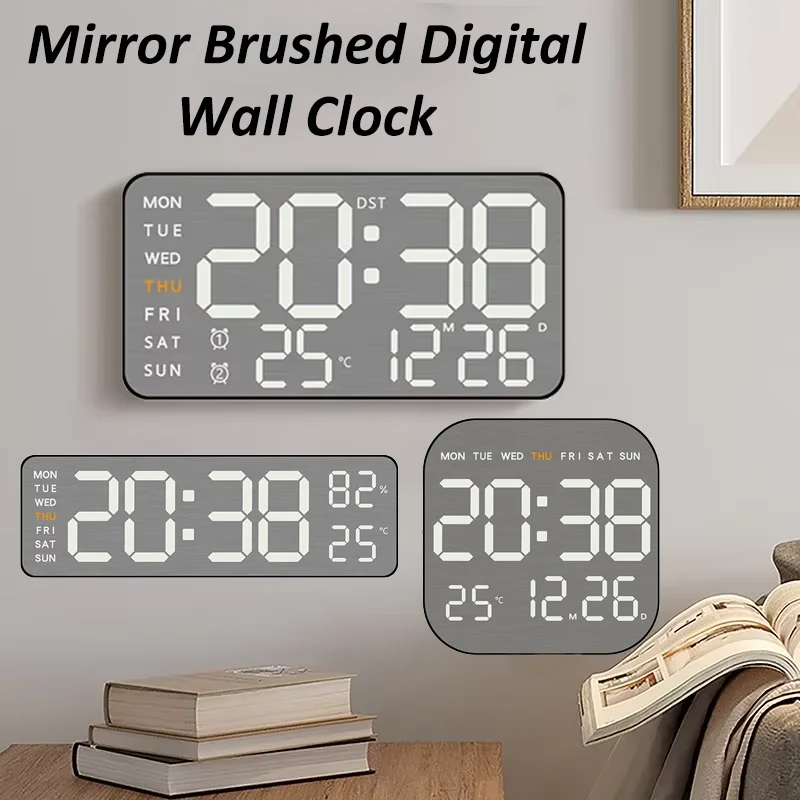 Mirror Brushed Digi…