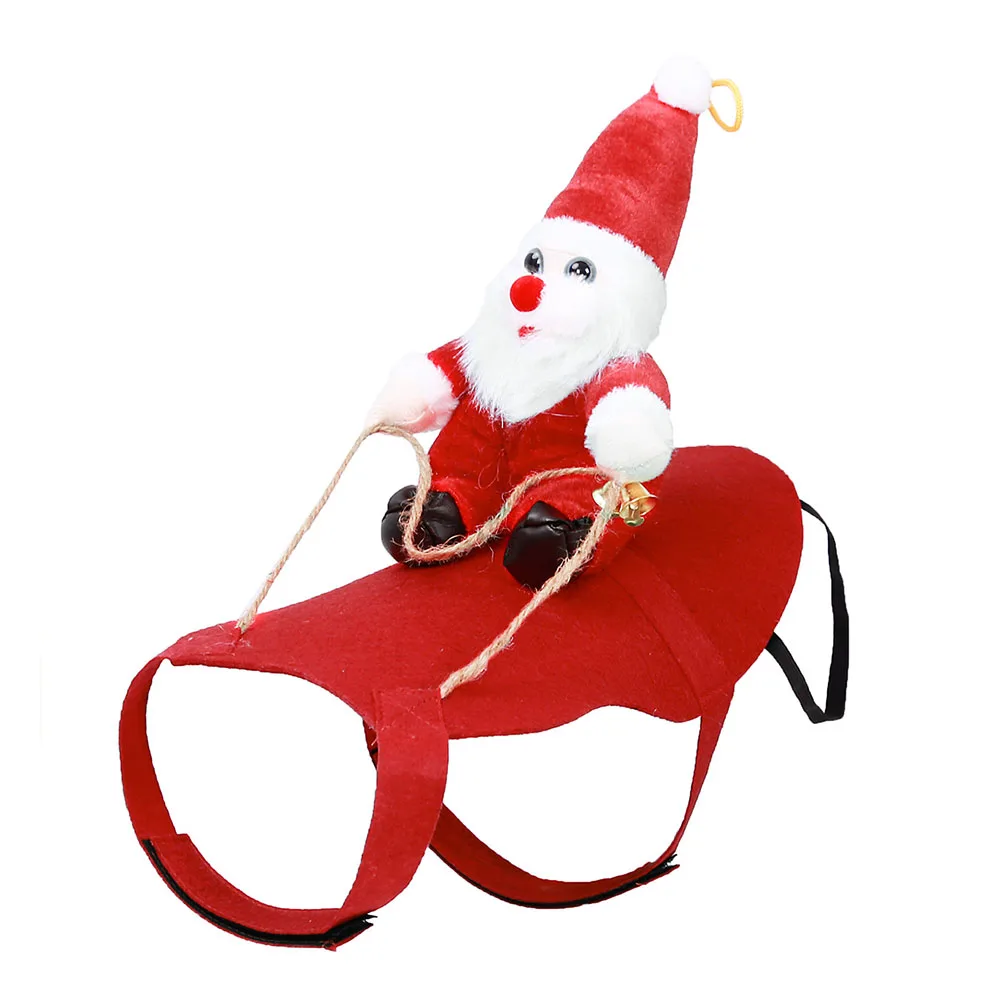 

Funny Christmas Pet Clothes Outfits Dog Antler Headdress Decoration Costume for Dogs