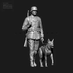 수지 군인 모델 키트, 무색 및 자체 조립 TD-4342, 1/35, 50mm