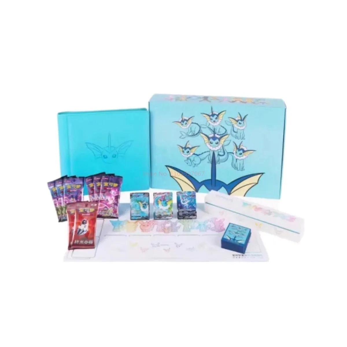 В наличии оригинальные 100% игра Pokemo PTCG карты TCG Eevee Evolution карты упрощенные китайские 6,0 коллекция коллекционных карточек подарочная коробка