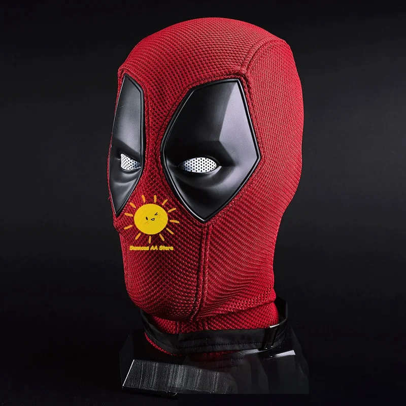 BEAST KINGDOM Deadpool Mask Cosplay Costume Nylon Headgear Knitted Cotton Mesh Helmet Halloween Party Carnival Props Free Gifts