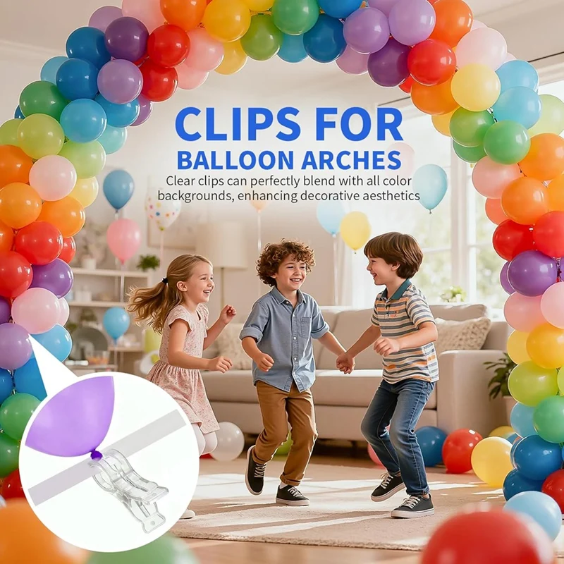 

Набор из 15 зажимов для арок из воздушных шаров, большие крепления для фона, пластиковые зажимы 3,5 дюйма для украшения на день рождения, аксессуары для розничной продажи