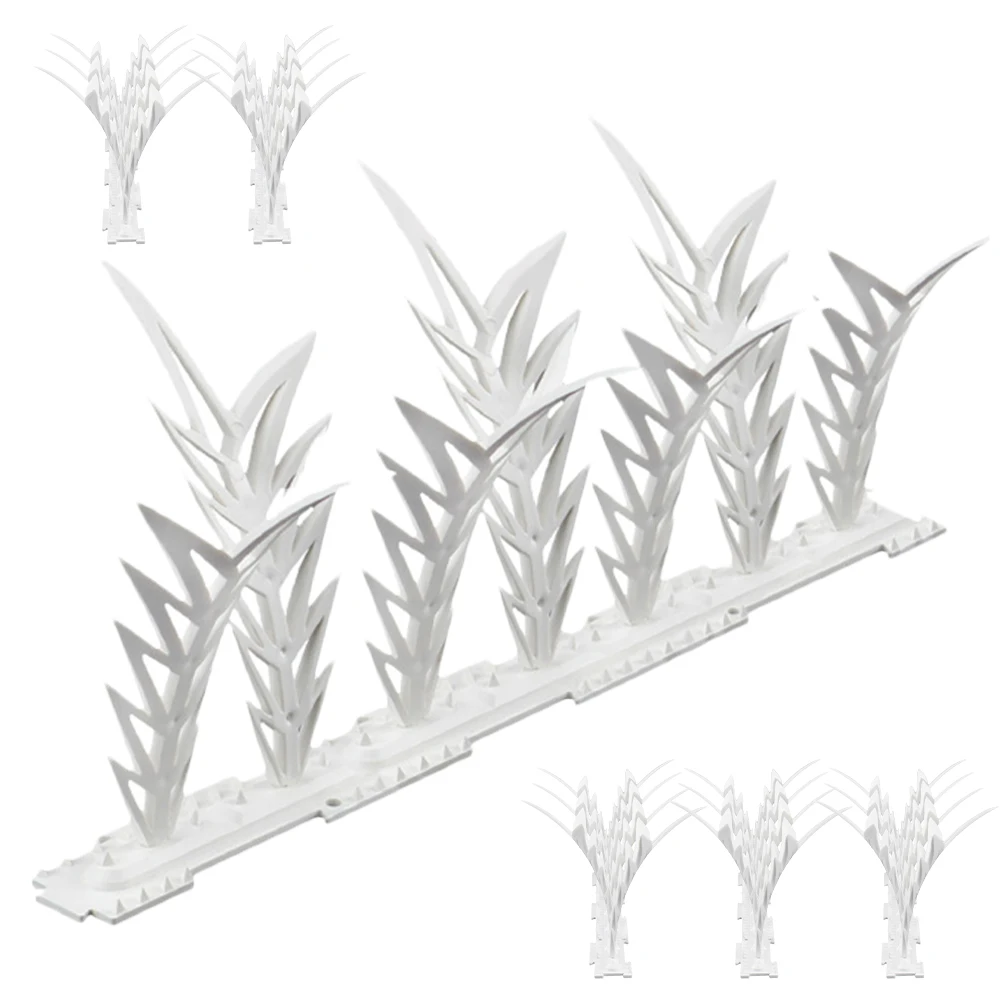 

Plastic Bird Spikes Deterrent Anti-intrusion Branch-shaped Nails for Pigeon Control Roofs Chimneys Gazebos Outdoor Garden