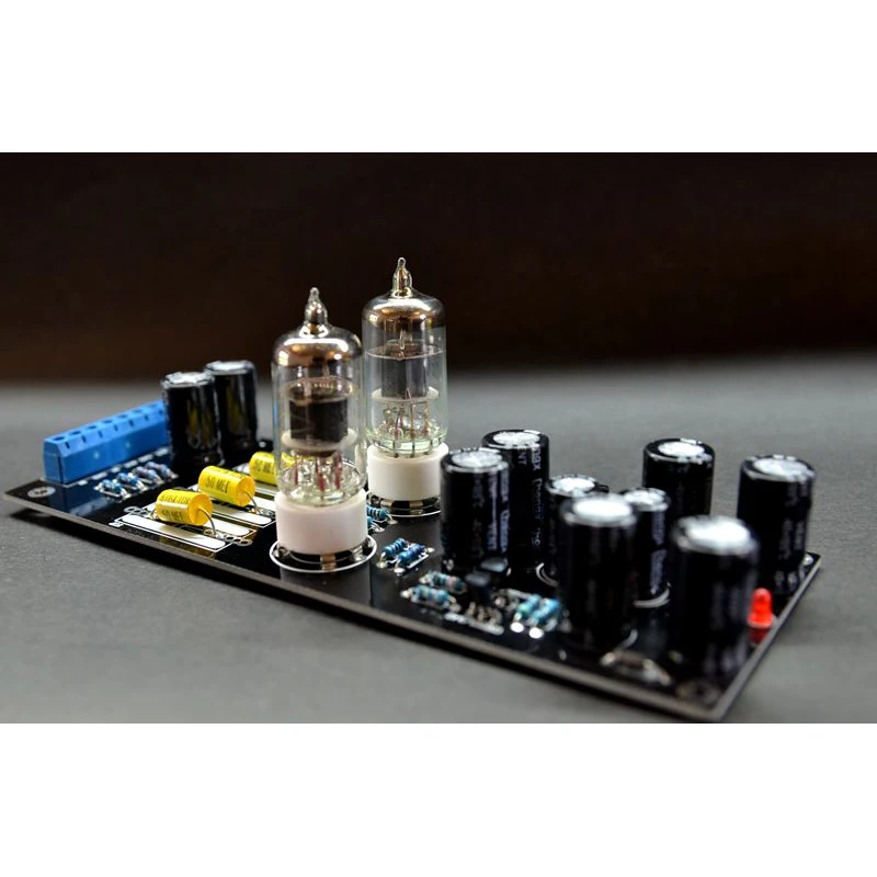 สาย6AK5 6J1 nvarcher บอร์ดเครื่องขยายเสียง Pre-Amp สำหรับ VCD CD DVD พลังเสียงดิจิตอล
