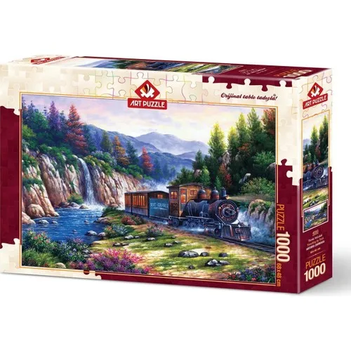 Puzzle sztuki podróż pociągiem 1000 sztuk Puzzle Jigsaw