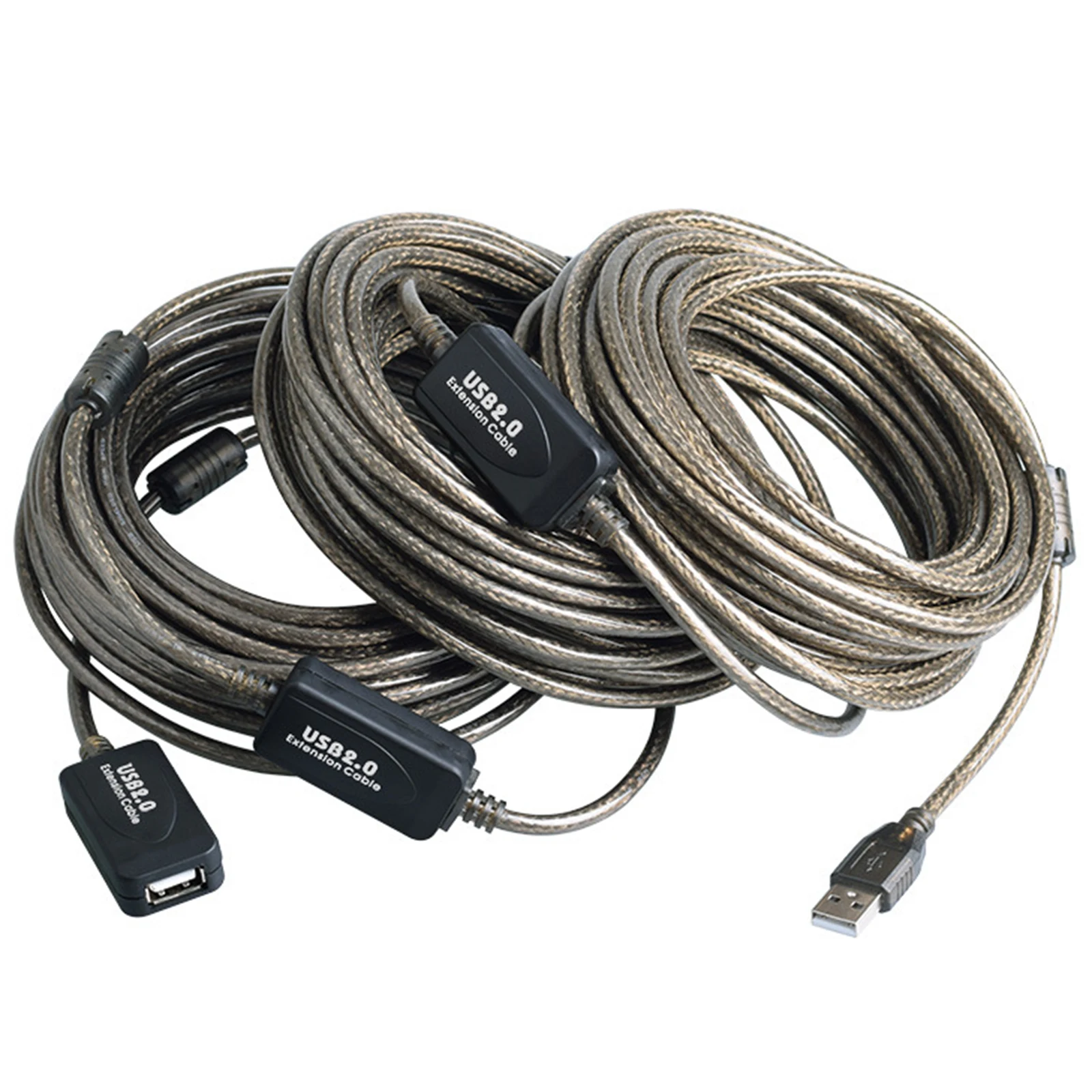 3M 5M 10M 15M 20M 25M 30M Przedłużacz USB 2.0 męski na żeński Aktywny wzmacniacz Bezprzewodowa karta sieciowa Przedłużacz USB Adapter Przewód — zdjęcie produktu 6