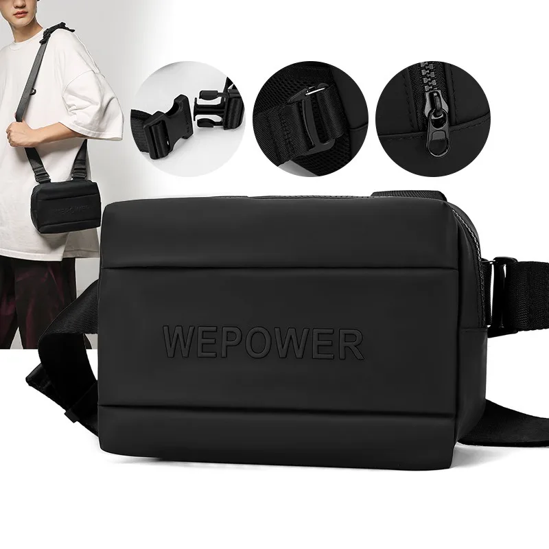 

WEPOWER Рюкзак для улицы, многофункциональная маленькая сумка, повседневная и модная сумка через плечо на одно плечо
