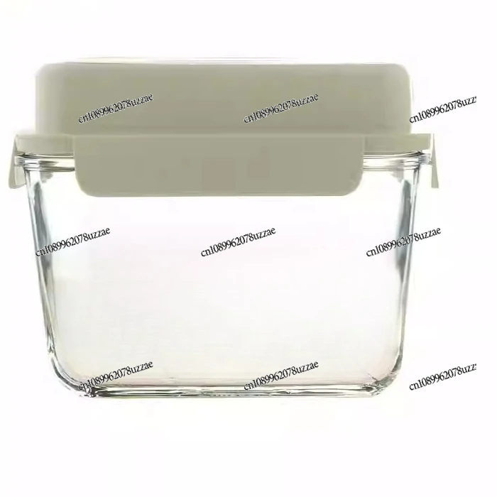 Tempered Glass Storage Storage Crisper Rice Bucket Rice Tank Grains