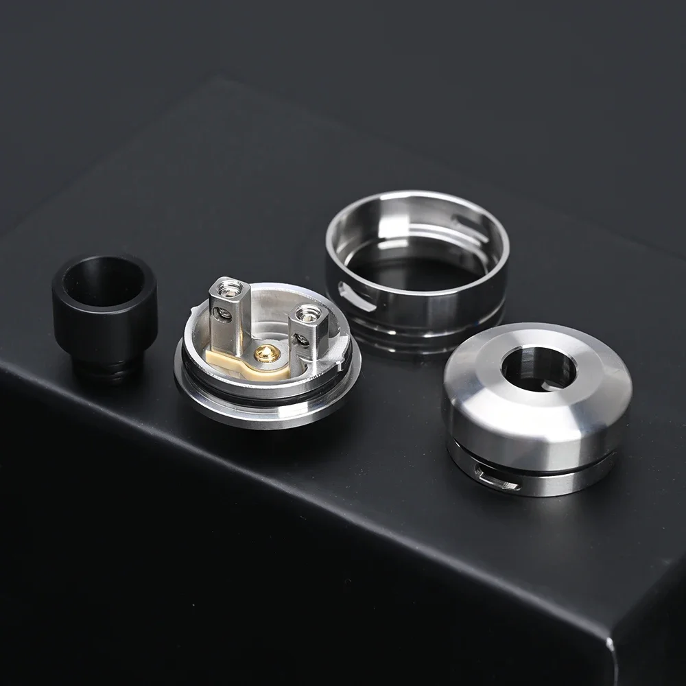 Wolfcoolvape HOBO V3.1 RDA SS316 Vape DIY Atomizer - Rebuildable Dripping Atomizer Tank