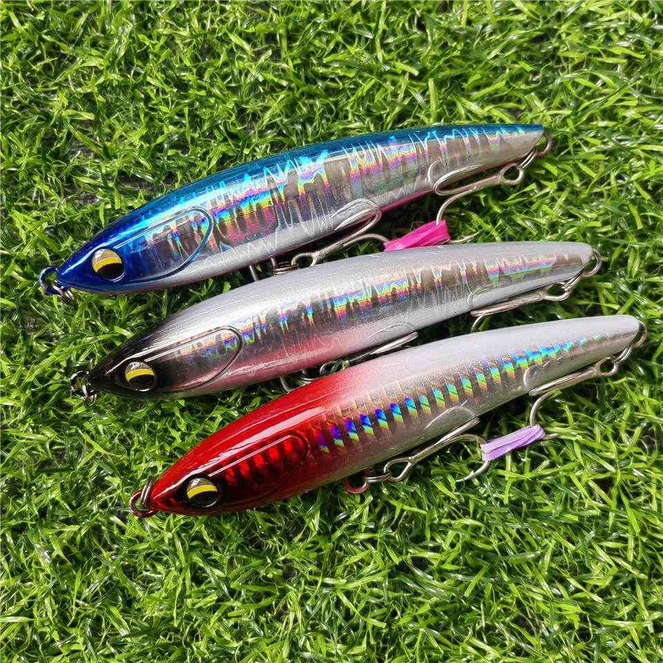 MUKUN 105mm 30g Sinking Pencil Fishing Lures Long Casting Wobbler Artificial Hard Baits Saltwater Winter Sea Fishing Lure