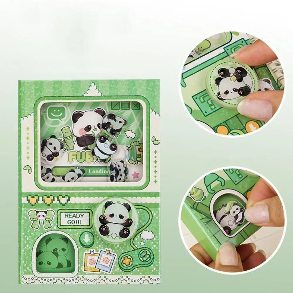 Creative Gashapon Machines Notebook Portable Hardcover Capybara Pocket Book Color Inner Page Thicken Paper Fun Small Notepad