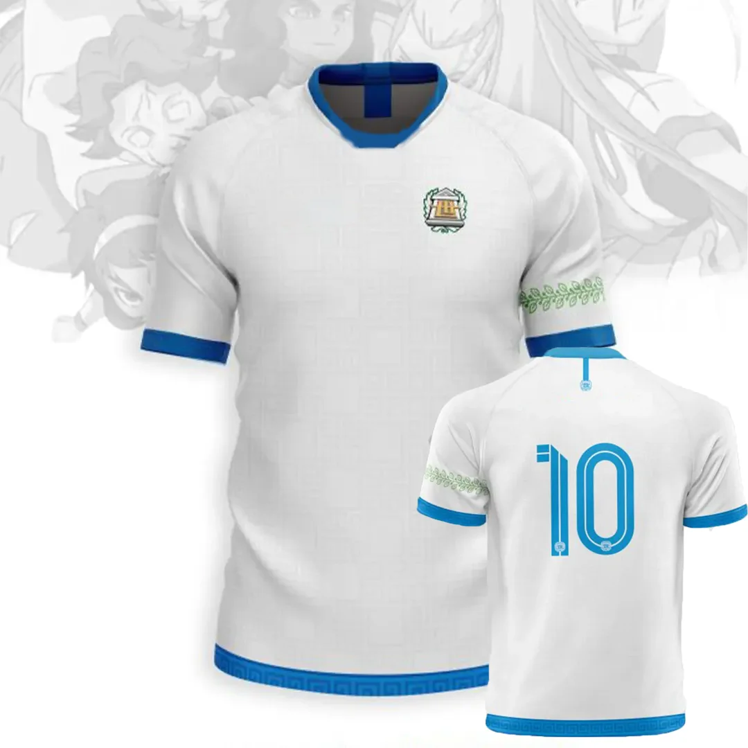 2025 New Kaio Jersey Inazuma Eleven Cosplay Anime T-shirt 3D Print Kid Football Team Uniforms Summer Men Women Sports Soccer Top