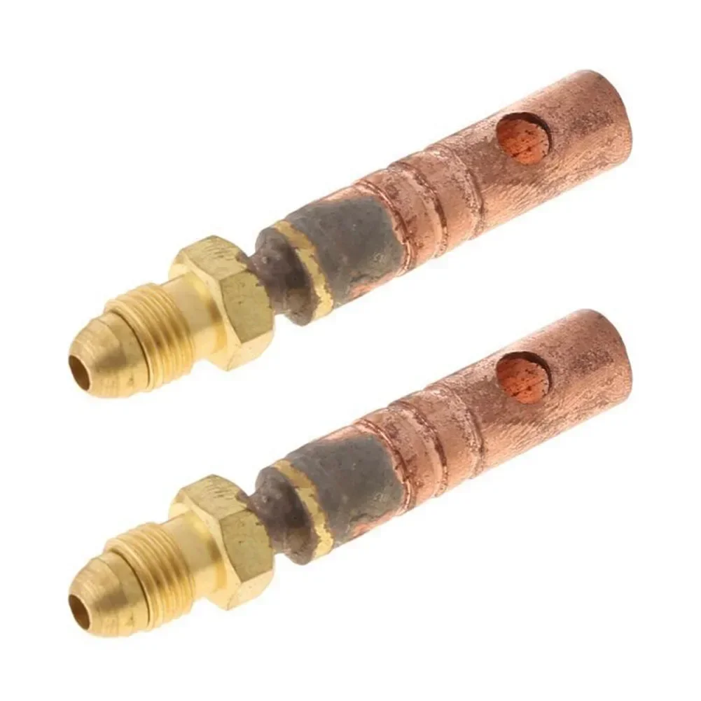 2pcs 3/8-24UNF TIG Welding Torch WP-9 WP-17 WP-24 Electric Integrated Cable Connector Welding Torch Accessories