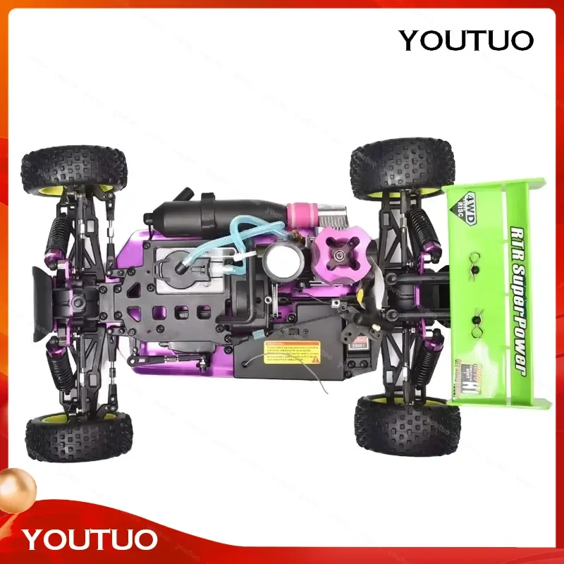 for HSP 94106 1/10 Scale 4WD Nitro Power Expert Level RC Buggy Toy Metal Hobby Car with Remote Controller Included