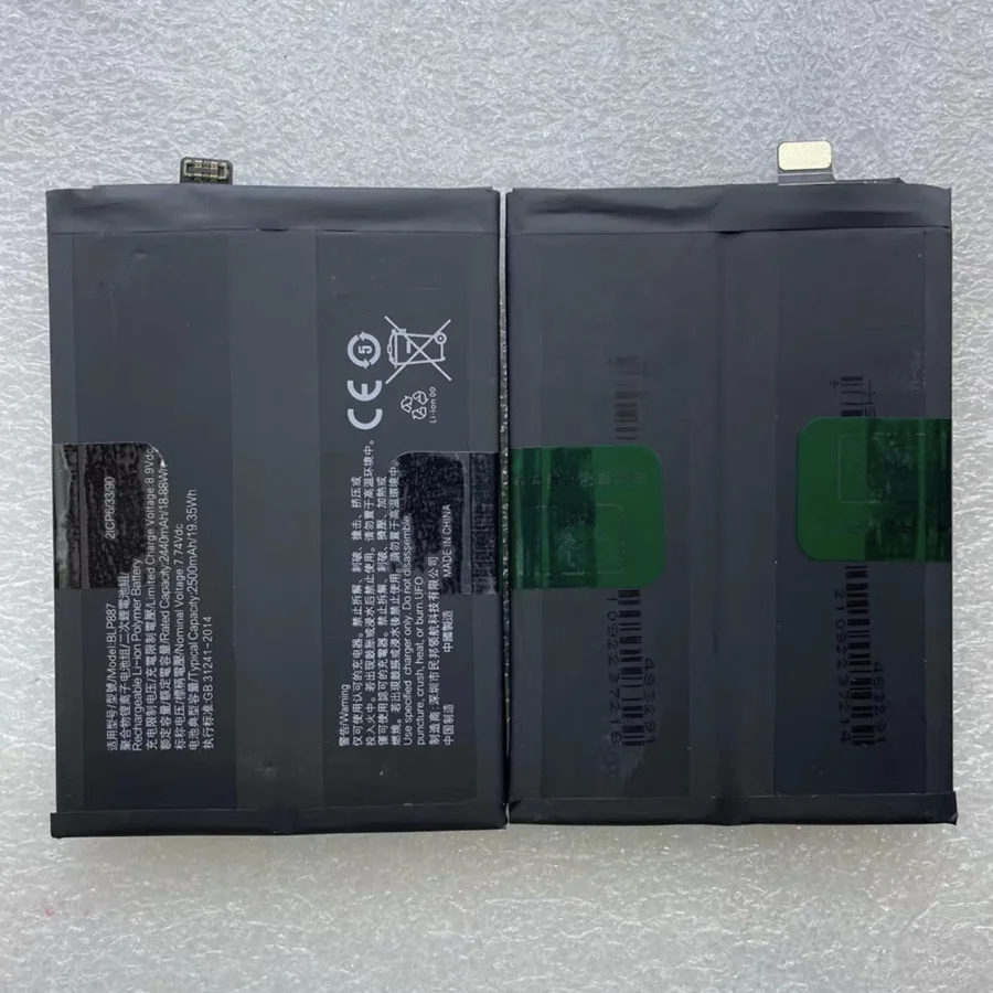 Battery For realme GT neo2 Q5PRO GT2 BLP919 5000mAh neo3 80W