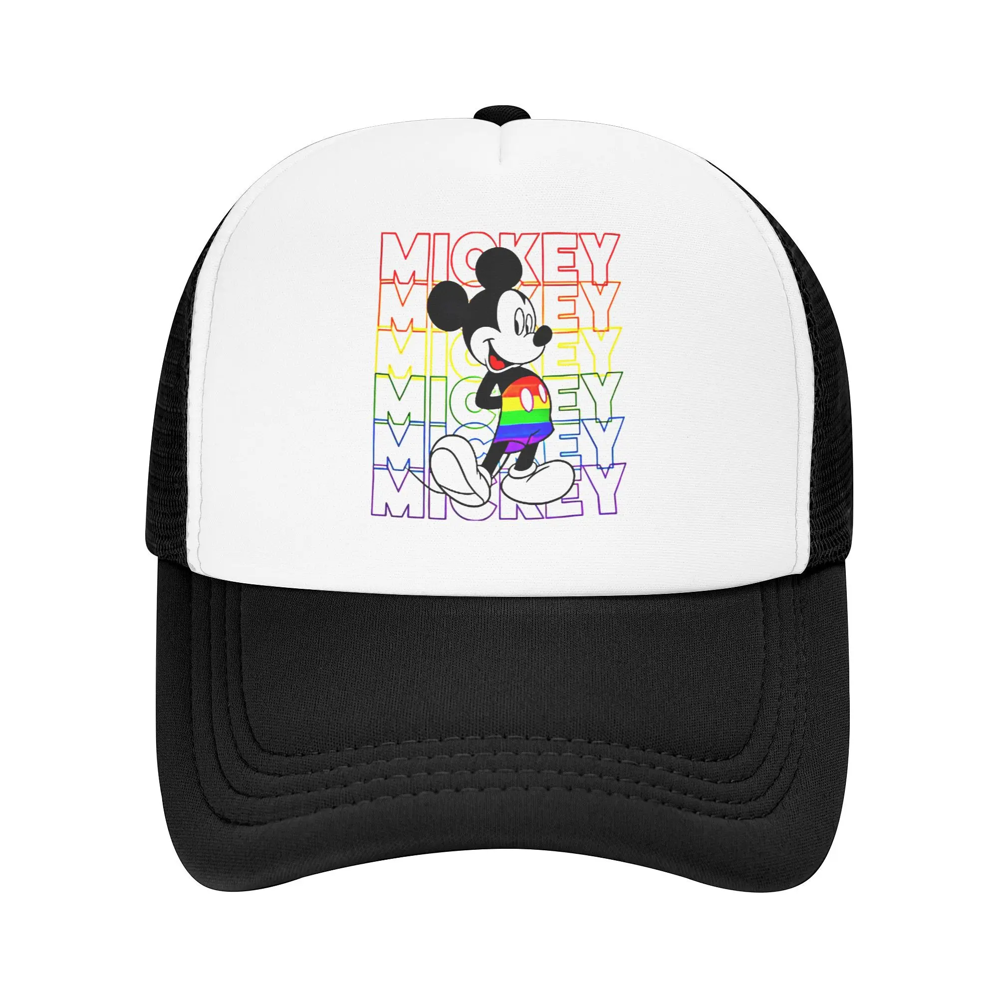 disney mickey mouse Trucker Hat For Men Women Summer Cooling Mesh Side Caps Hats Adjustable Fit For Casual Headwear