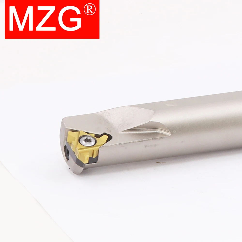 MZG Spring Steel B-SNR SNR0008K11 SNR0012M11 SNR0016Q16 SNR0020R16 SNR0020R22 SNR0025S22 Internal Turning Tool Lathe Cutter 16IR