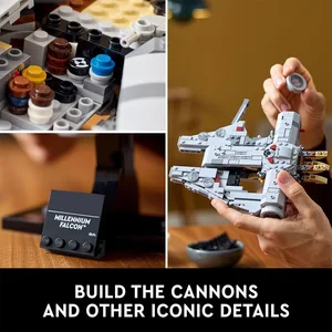LEGP, Uzay Savaşları, Yapı Taşları, Yeni Bir Umut, Millennium Falcon, Construtível 25. Yıldönümü Yıldız Gemisi Modeli, ev Dekorasyonu, 75375 Bebek falcon'un en iyi 10 satışı, eski no. 3
