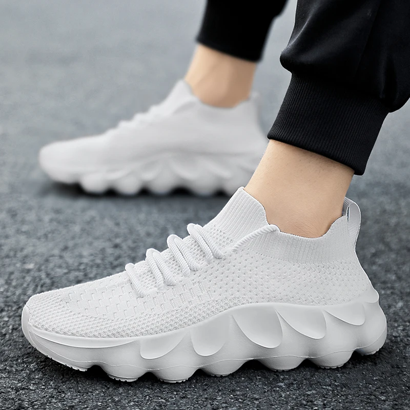 

New Men Running Shoes Jogging Comfortable Walking Fashion Athletic Casual Sports Luxury Shoes Trainer Lightweight Breathable