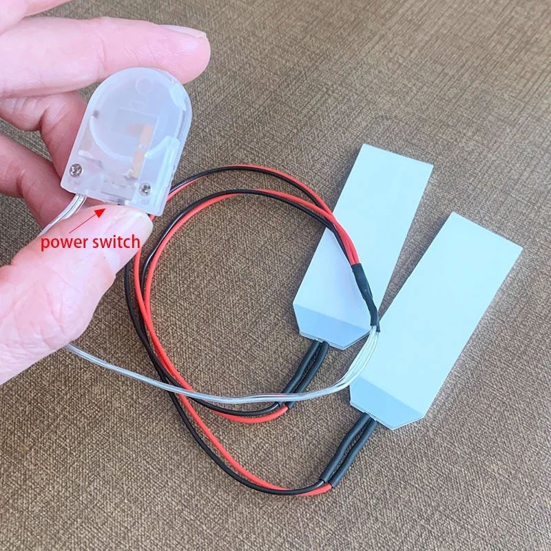 DIY LED Light Eyes Kits FOR T\'Challa Helmet Cosplay Eyes Light Halloween Mask Accessories CR2032