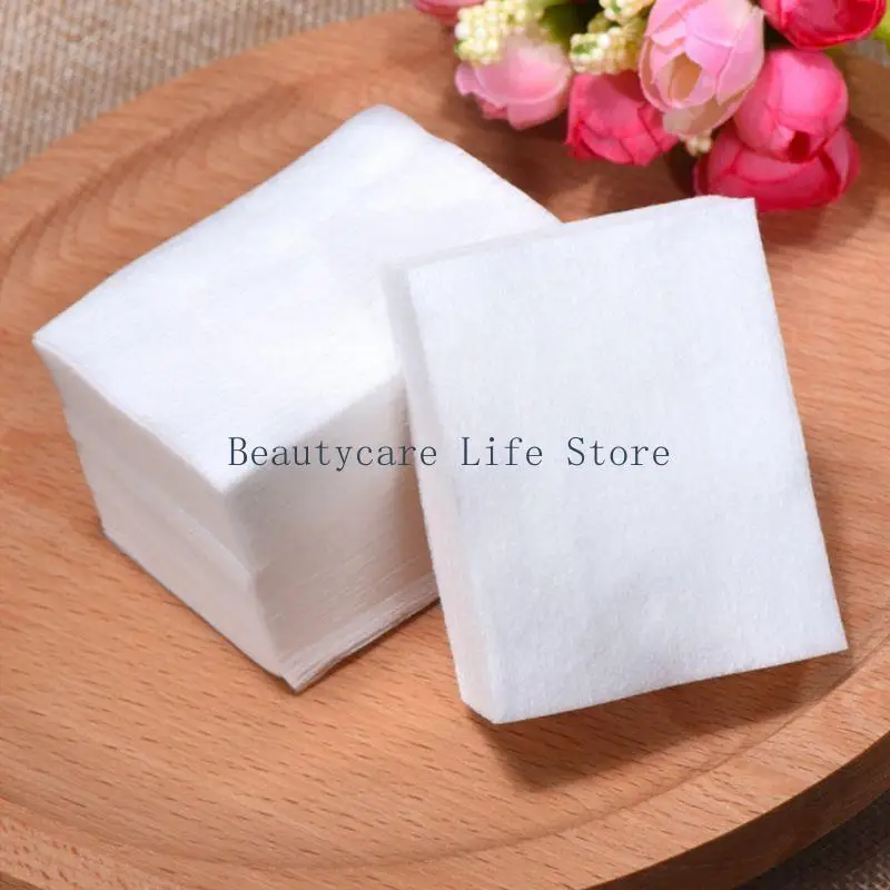 

652C 1000 Pcs/Set Cotton Cushion Makeup Remover Pad Thin Soft Cleaning Toning for Fac
