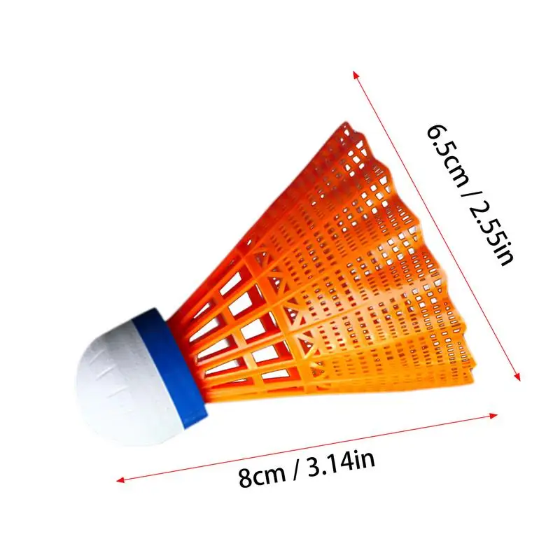 3/4 шт., светящиеся воланы для бадминтона