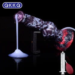 QKKQ-SLaura Ting Function Dildo for Women, Animal Horse, Anal Plug, Vagin Ass, Éjaculation, Mastubator, Sex Toys, 7.0, Nouveau