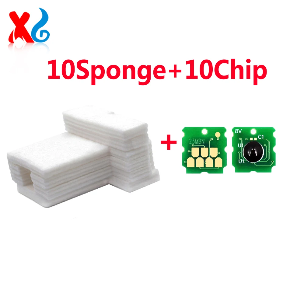 10PCS C13S210125 Maintenance Box Tank Sponge For Epson SureColor F100 F130 F160 F170 F150 SC-F160 SC-F170 SC23MB SC-F150 SC-F100