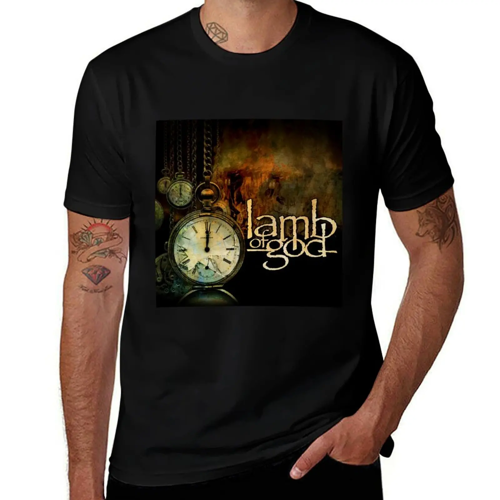 

Lamb God of T-Shirt Holiday Party T-Shirt for Men