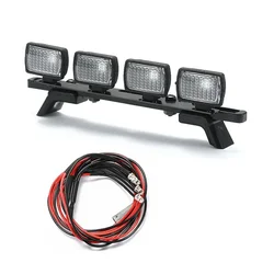 LED Roof Lamp para RC Car, Lights Bar para Axial SCX24, Xiaomi Jimny, WPL C14, C24, peças de atualização, acessórios